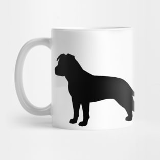 American Staffordshire Terrier AmStaff Silhouette Mug